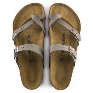 NEW Birkenstock Stone Mayari Toe Loop Comfort Sandal